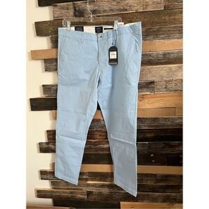 Ben Sherman NWT Slim Fit Mens blue Chino Casual Pants 38x32